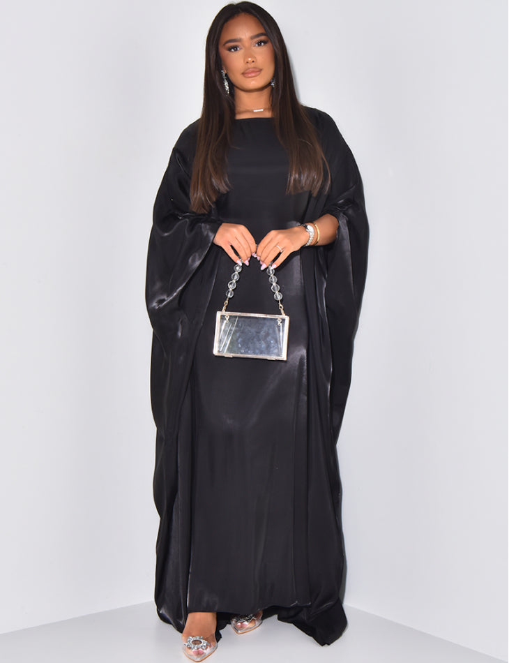 Abaya Satine Rym Noir