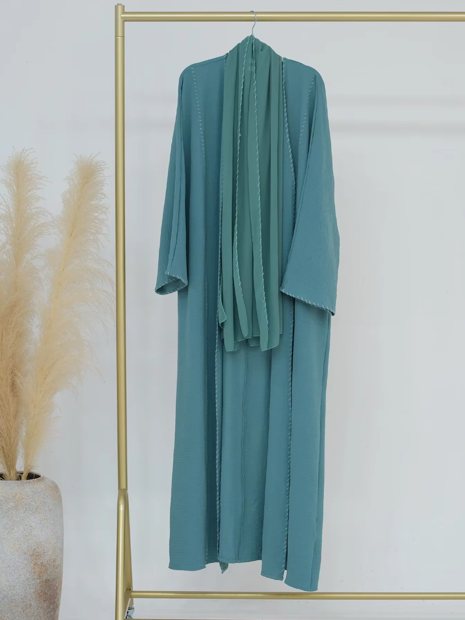 Abaya Kimono Melek with Scarf