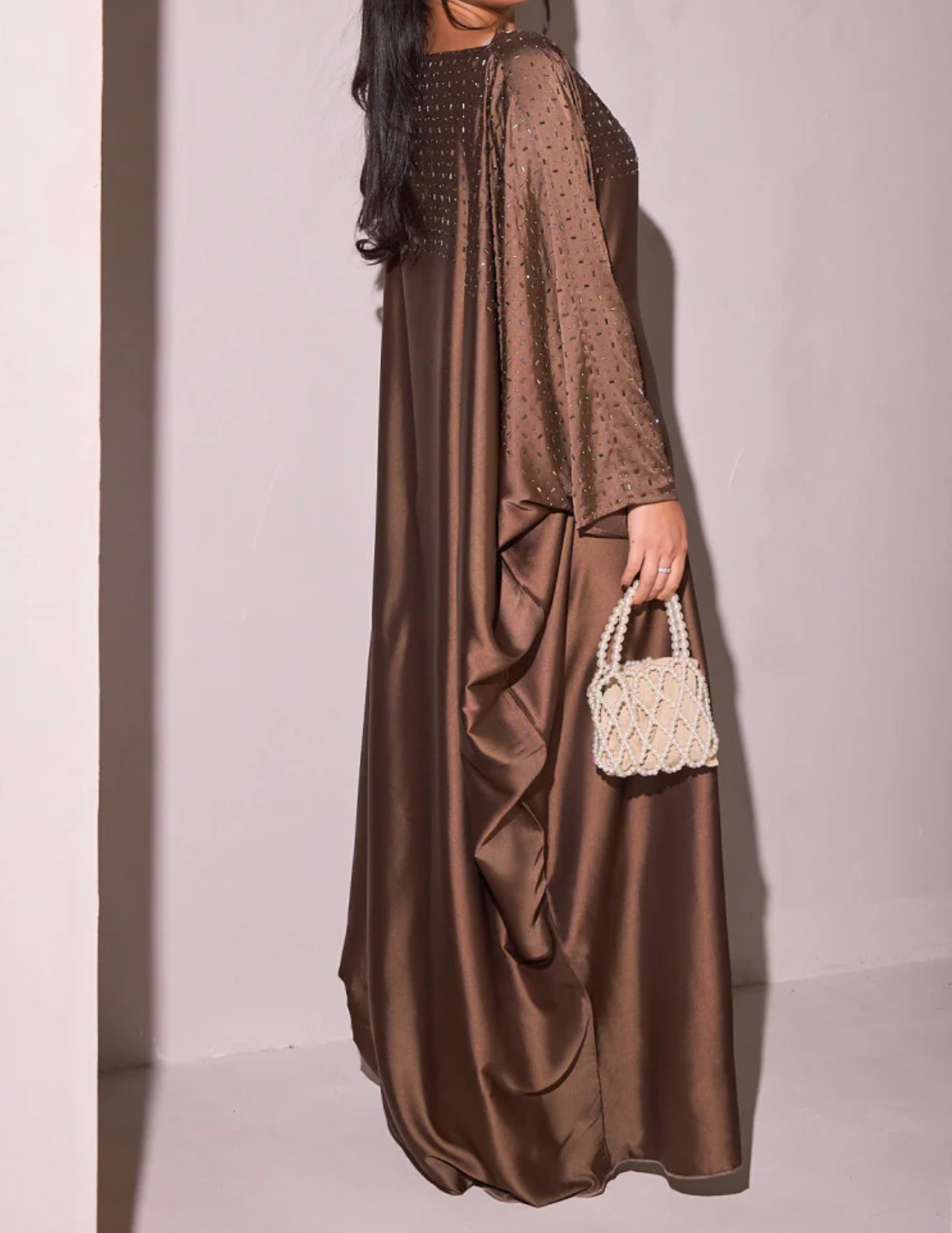 Abaya Satiné Semra