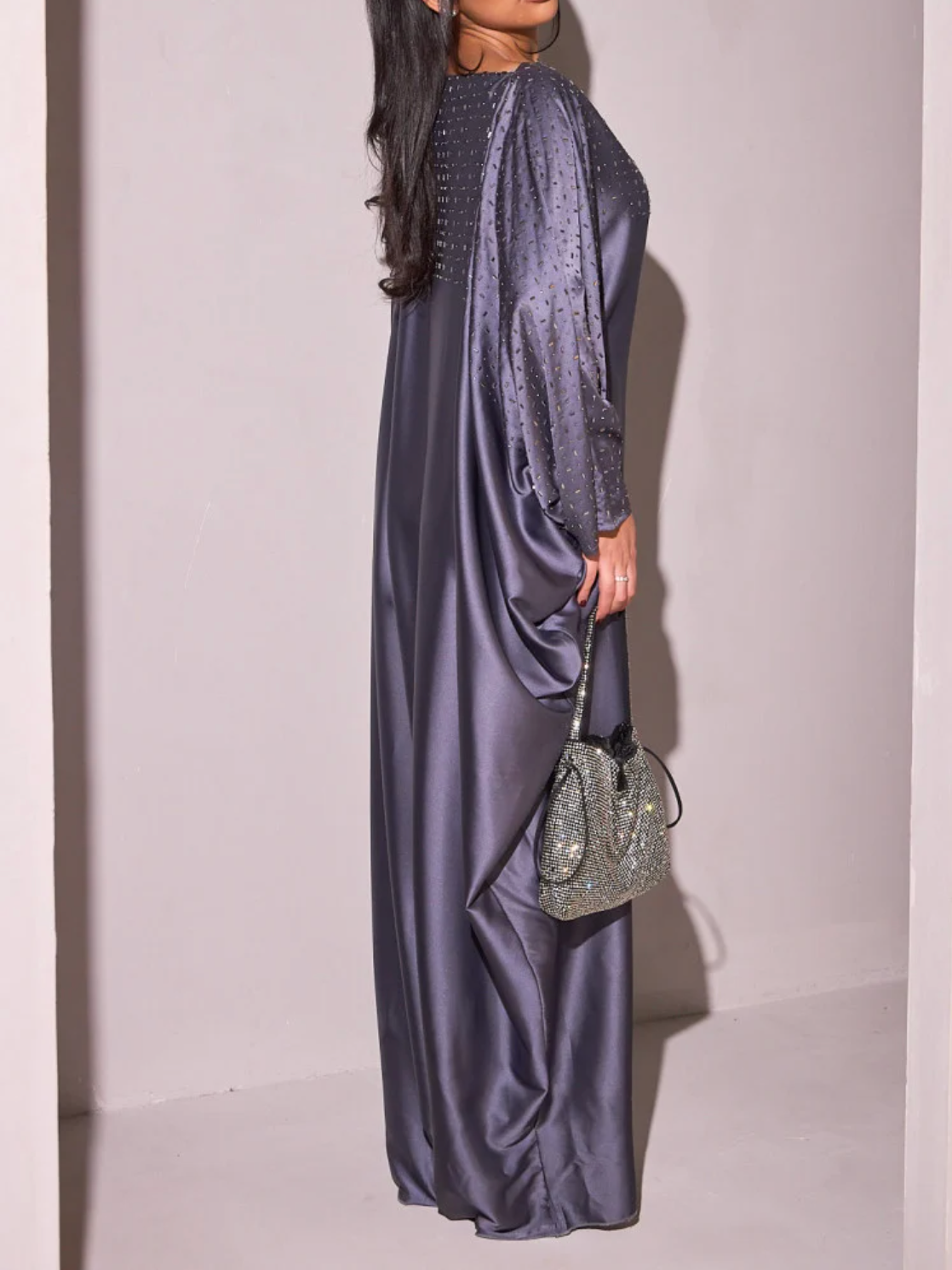 Abaya Satiné Semra