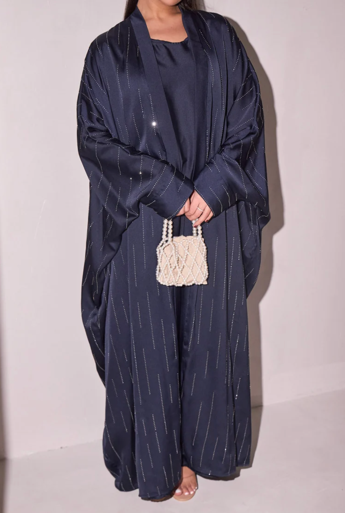Abaya Satiné Nesma