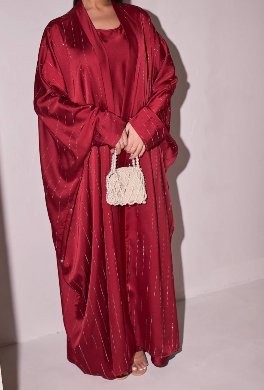 Abaya Satiné Nesma