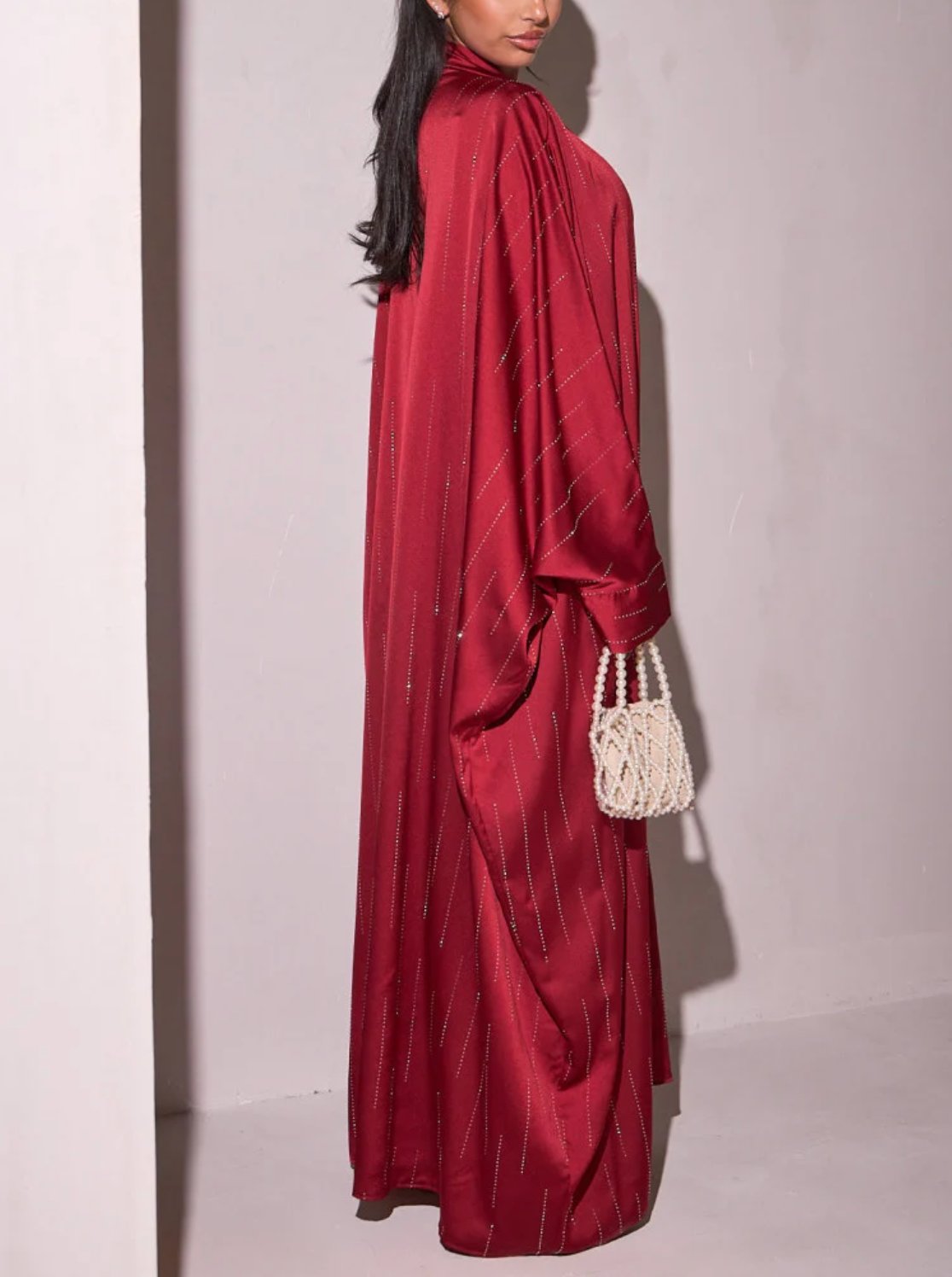 Abaya Satiné Nesma
