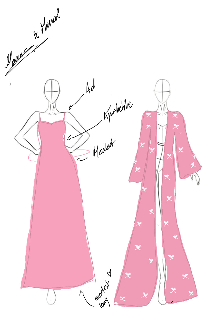 Lady Diana Prestigia set of 2 Atelier-made