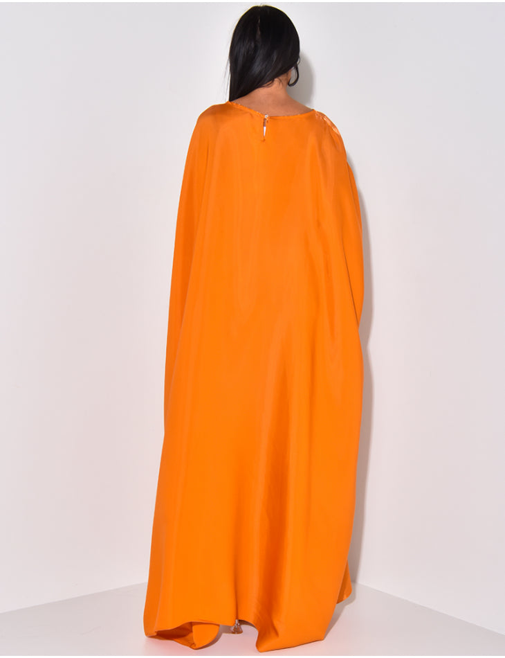 Abaya Satine Rym Orange