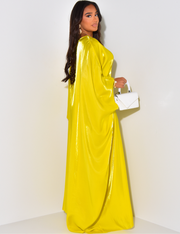 Abaya Satine Rym Yellow