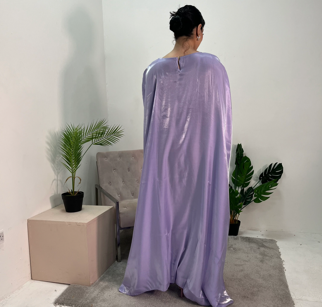 Abaya Satine Rym Purple