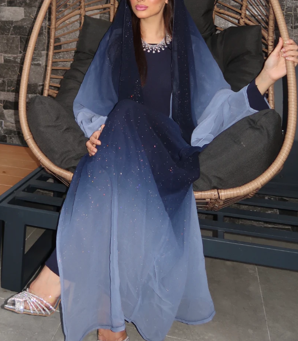 Kimono Abaya Shaïna with Scarf
