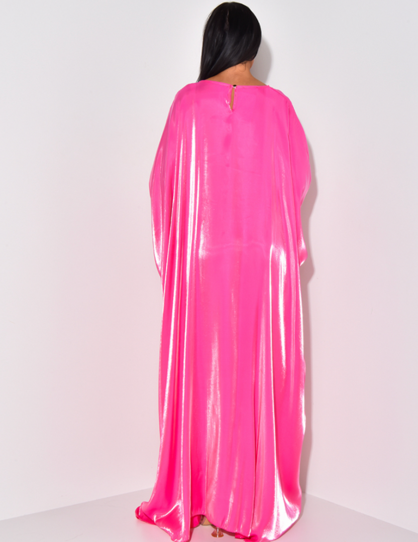 Abaya Satine Rym Pink